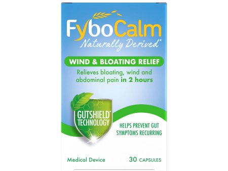 FyboCalm Wind & Bloating Relief Capsules (30 Capsules) For Discount