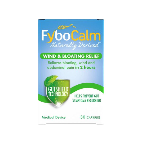 FyboCalm Wind & Bloating Relief Capsules (30 Capsules) For Discount