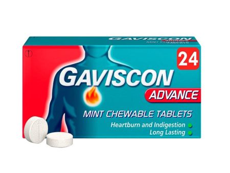 Gaviscon Advance Tablets (24 Pack) Online Hot Sale