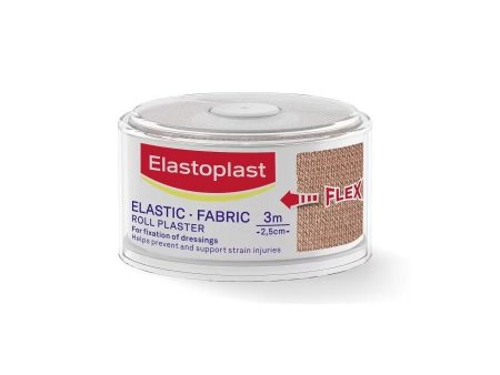 Elastoplast Elastic Fabric Roll Plaster (2.5cm x 3cm) Supply