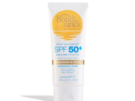 Bondi Sands Body Sunscreen Lotion Fragrance Free SPF 50+ 150ml Online Sale