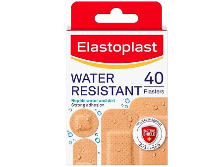 Elastoplast Water Resistant Plasters (40 Pack) Cheap