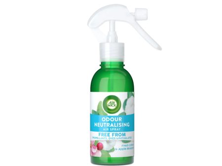 Air Wick Odour Neutralising Air Spray Fresh Cotton & Apple Blossom 237ml Sale