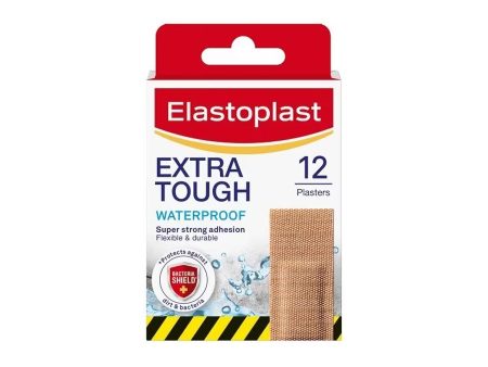 Elastoplast Extra Tough Waterproof Plaster (12 Pack) Discount