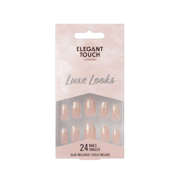 Elegant Touch Luxe Nails Champagne Truffle (24 Pack) Sale