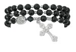 Twistable Simulated Gemstone Rosary Bracelet Online Hot Sale