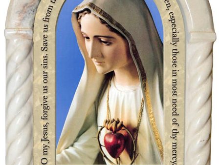 Our Lady of Fatima Desk Shrine Cheap