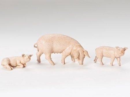 5  3 Piece Pigs Set Fashion