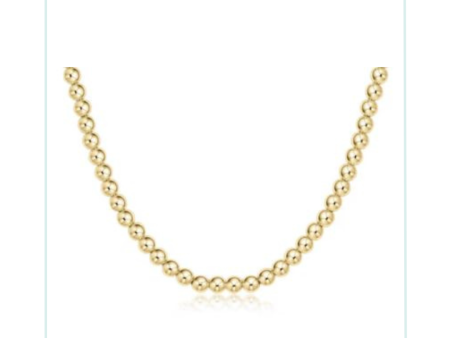 E Newton 15  Choker Classic Gold - 5mm Supply