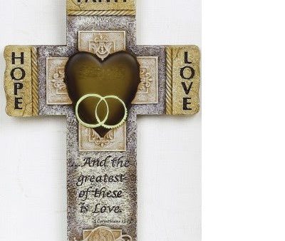 Faith Hope Love Wedding Cross Online Hot Sale