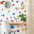 Abstract Flower Removable Wall Decals Fashion