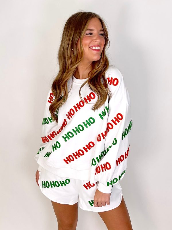 Ho Ho Ho Sweatshirt | Queen of Sparkles For Discount