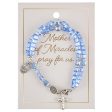 Miraculous Rhinestone Rosary Bracelet For Discount