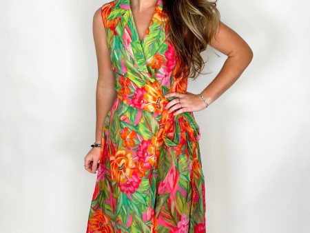 Palm Springs Midi Dress Hot on Sale