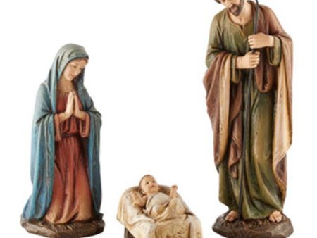 16 Inch 3 Piece Nativity Set For Cheap