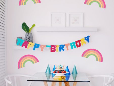 Rainbows Removable Wall Decals Supply