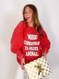 Merry Christmas Ya Filthy Animal Corded Sweatshirt Online Sale