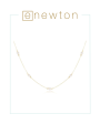 E Newton 17  Choker Simplicity Chain Gold - 4mm Pearl For Cheap