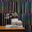 Holographic Shift Peel and Stick Wallpaper by Bobby Berk on Sale