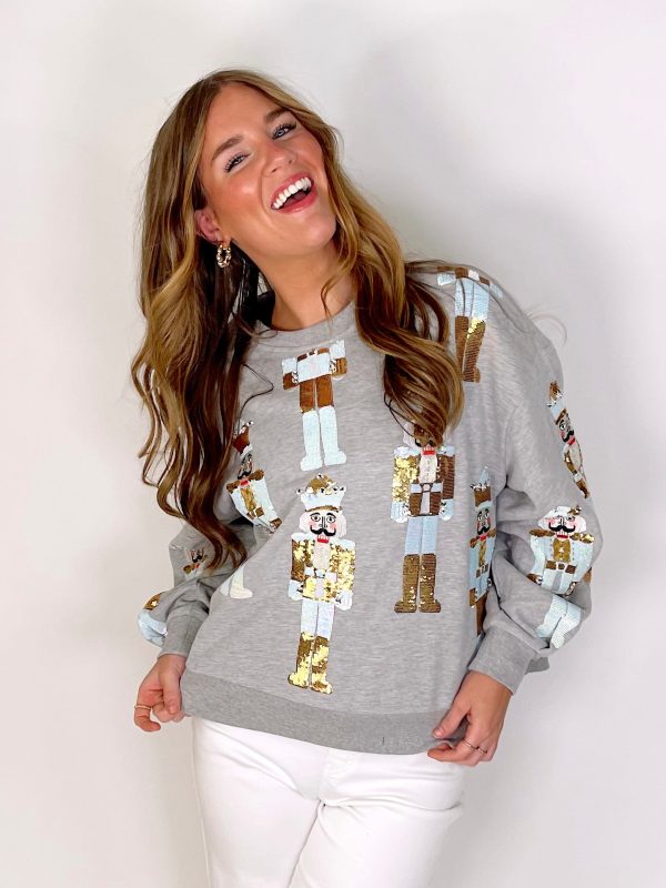 Queen of Nutcrackers Sweatshirt | Queen of Sparkles Supply