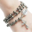 Twistable Simulated Gemstone Rosary Bracelet Online Hot Sale