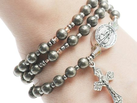 Twistable Simulated Gemstone Rosary Bracelet Online Hot Sale