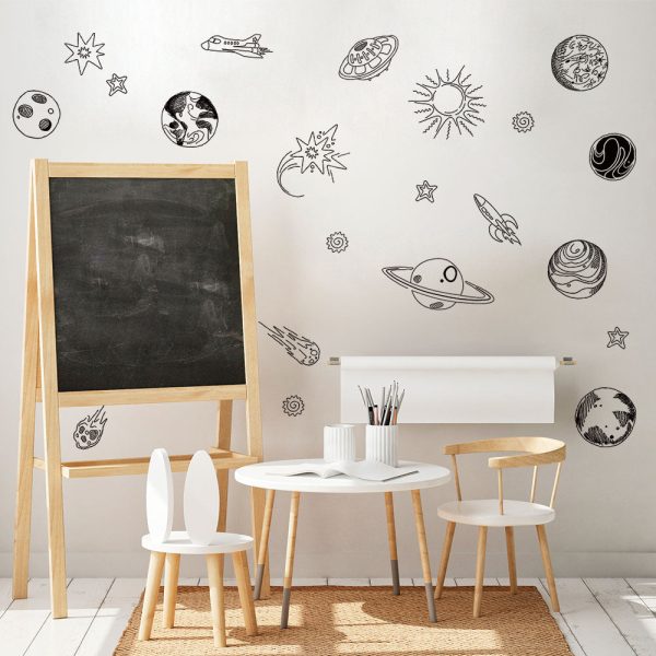 Outer Space Wall Decals Online now