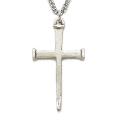 SS Nail Cross 24 Inch Chain on Sale