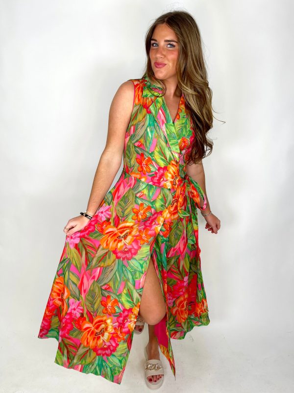 Palm Springs Midi Dress Hot on Sale