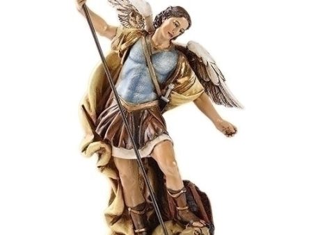 7.25  St Michael Statue For Cheap