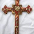 Mexican Artisan Fleur De Lis Wall Cross Cheap