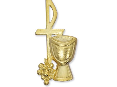 Gold Communion Pin Online now