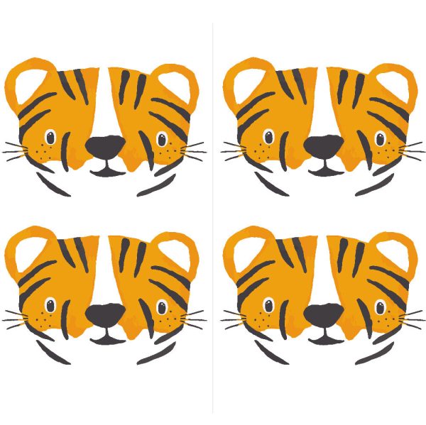 Tiger Cubs Removable Wall Decals Supply