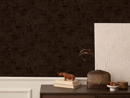 Modern Burl Peel and Stick Wallpaper by Jeremiah Brent Sale