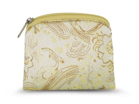 Gold Brocade Rosary Pouch Online