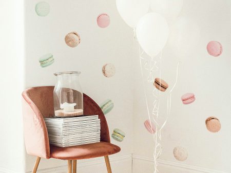 French Macaron Removable Wall Decals For Cheap