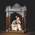 12 H LED Church With Holy Family Nativity on Sale