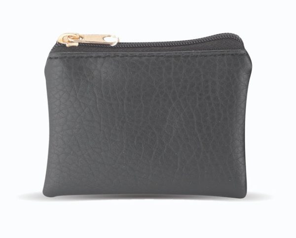 Leatherette Textured Zipper Rosary Pouch Online