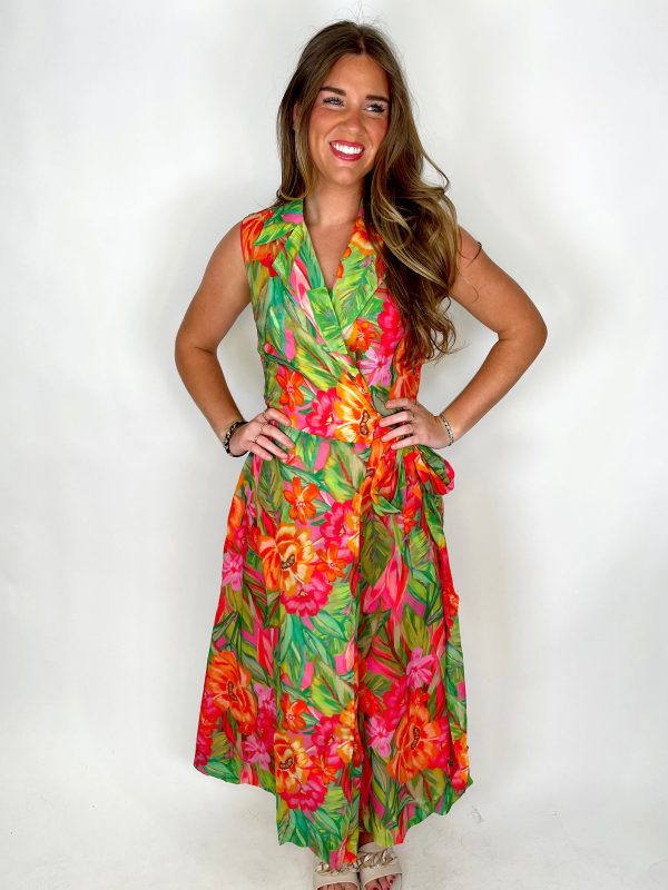 Palm Springs Midi Dress Hot on Sale