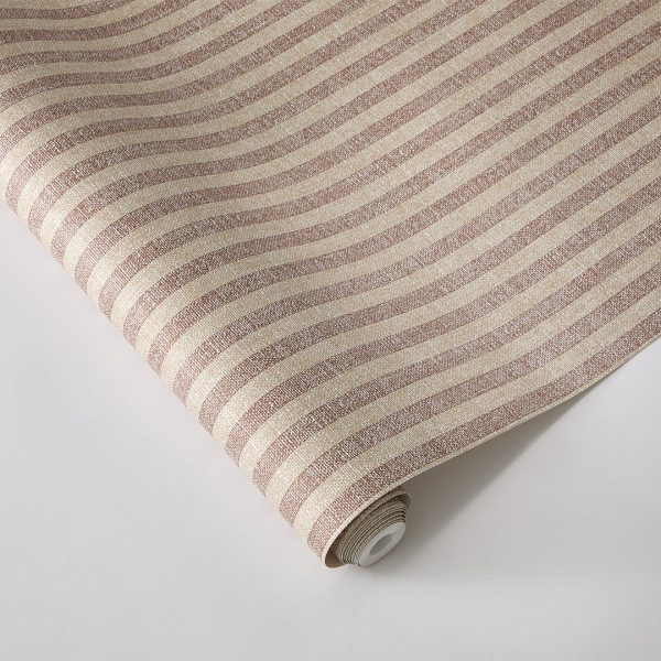 Charles Street Stripe Textured Peel and Stick Wallpaper by Jeremiah Brent For Cheap