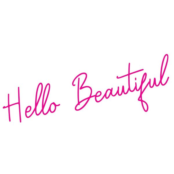 Hello Beautiful Removable Wall Decal Discount