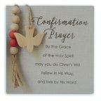 Confirmation Prayer Square Plaque Discount