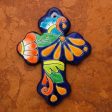 Vibrant Mexican Talavera Wall Cross Discount