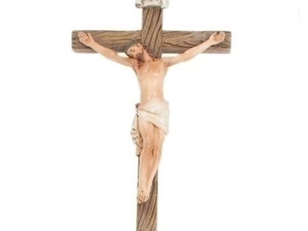 8  Resin Painted Wall Crucifix Online Sale