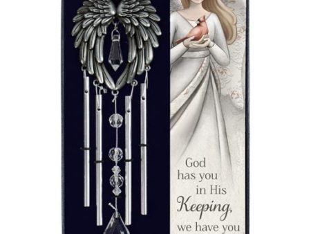 God Has You Wind Chime In Gift Box For Cheap