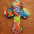 Large Mexican Talavera Wall Cross Online Hot Sale