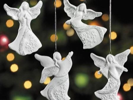 Angel Porcelain Ornament Assorted For Cheap