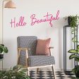 Hello Beautiful Removable Wall Decal Discount