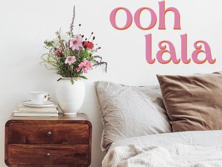 Ooh Lala Removable Wall Decal For Discount