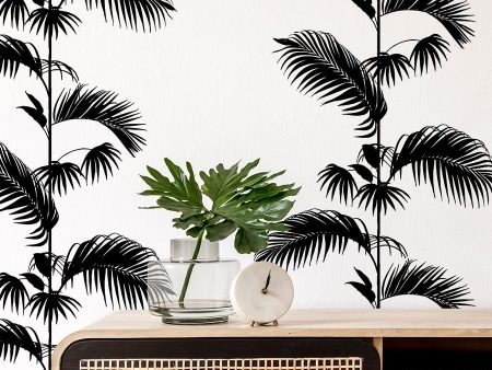 Palm Leaf Stripe Removable Wall Decals Online Hot Sale